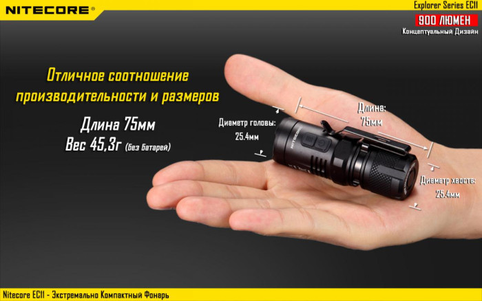 Ліхтар Nitecore EC11 
