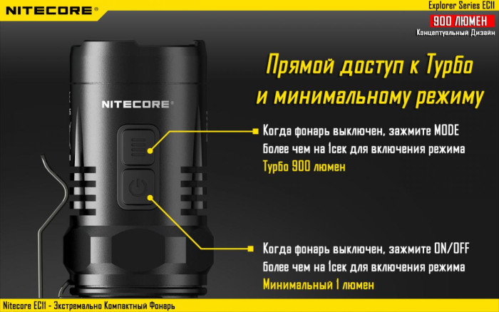 Ліхтар Nitecore EC11 
