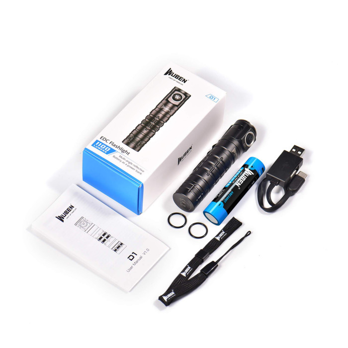 Ліхтар Wuben D1 