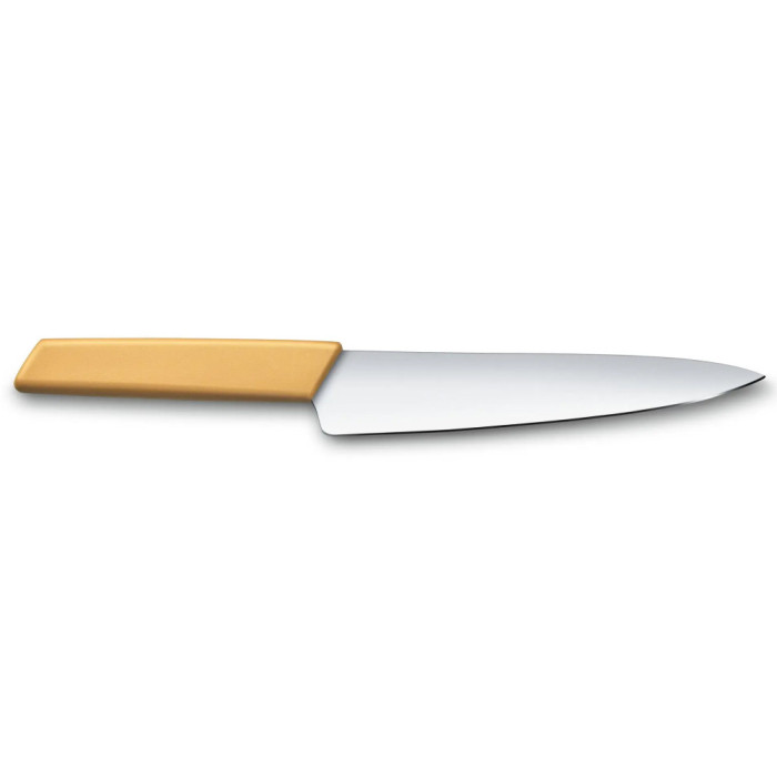 Кухонний ніж Swiss Modern Carving 19см із жовтим. ручкою (блістер) 