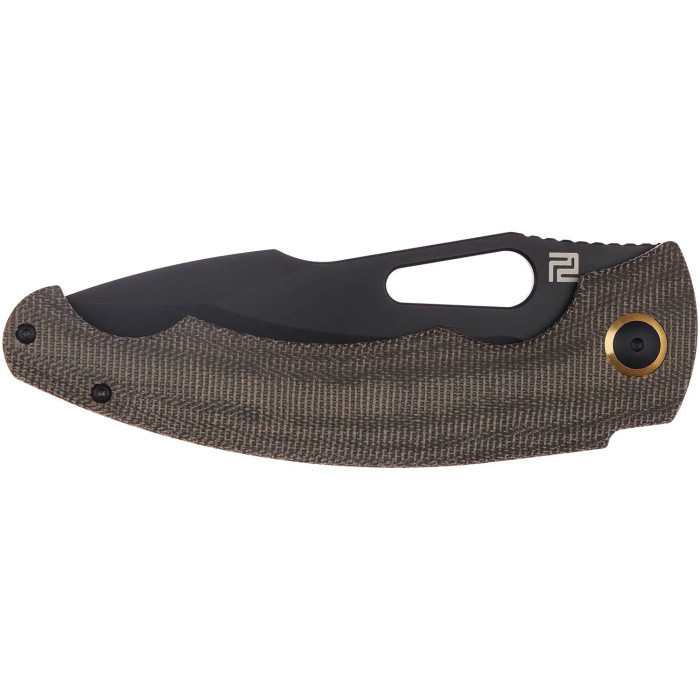 Ніж Artisan Xcellerator BB, AR-RPM9 Steel, Micarta green 