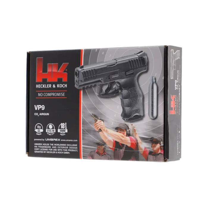 Пневматичний пістолет Umarex Heckler & Koch VP9 Blowback кал.4,5мм 
