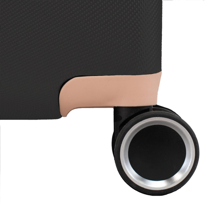 Валіза Semi Line 28" (L) Black/Pink Cream (T5671-4) 