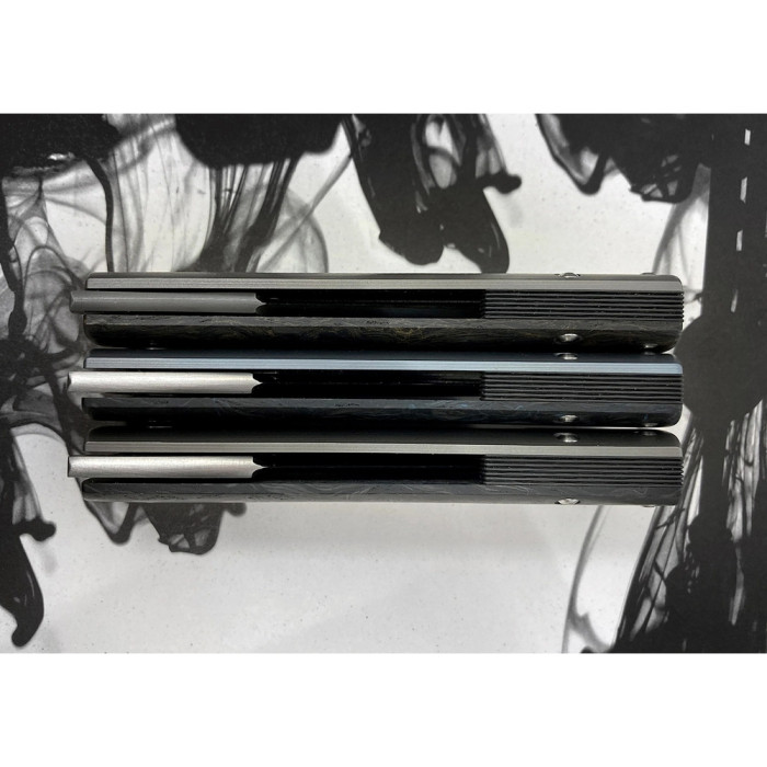 Ніж Maserin Daga, Elmax, fat carbon, синій 