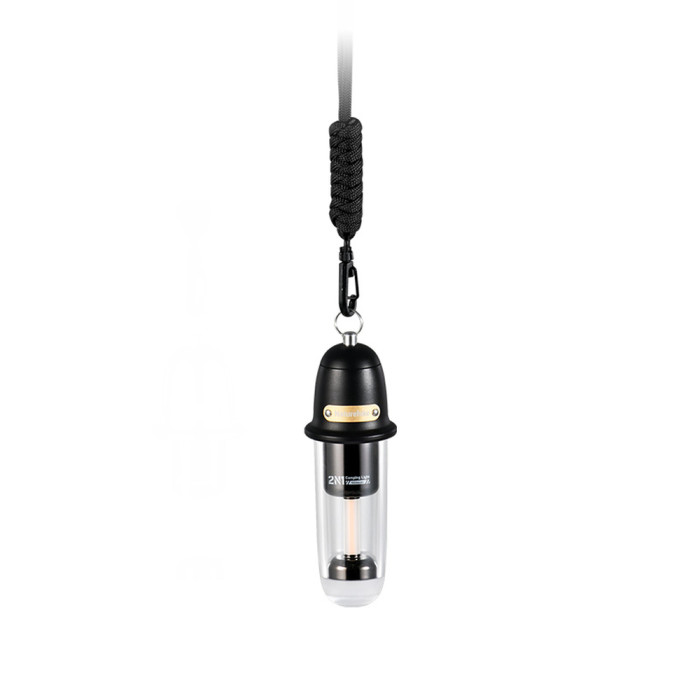 Ліхтар кемпінговий Naturehike CNK2350ZM010, 118х39мм, чорний 