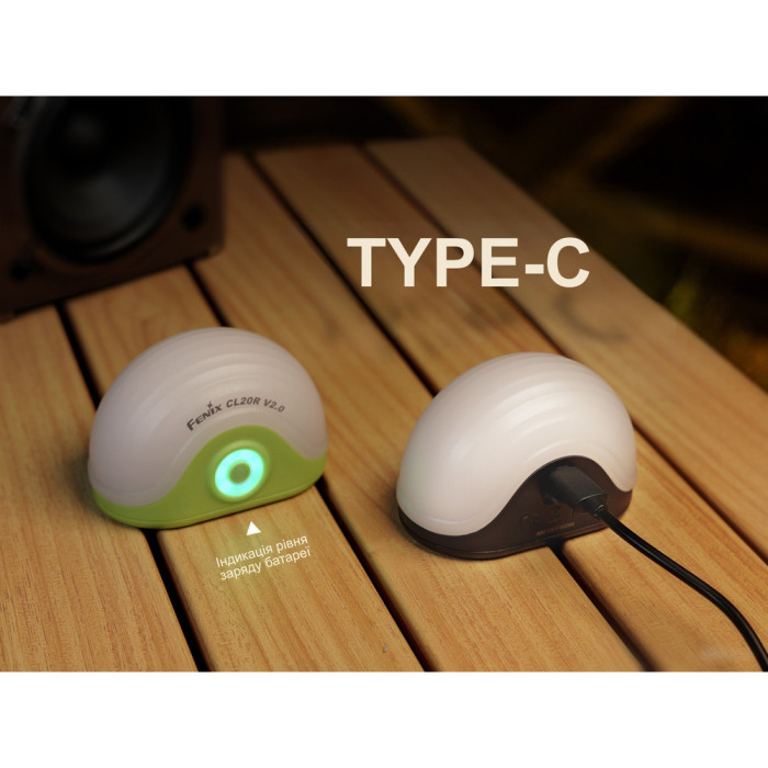 Ліхтар кемпінговий Fenix CL20R Pro, зелений 