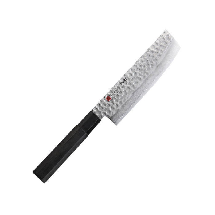 Ніж кухонний Kasumi Kuro Damascus Nakiri, 165 mm 