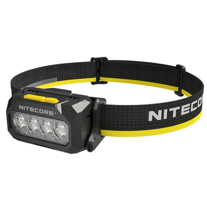 Налобний ліхтар Nitecore HA27 UHE MCT (800 люмен, 10 режимів, 3x AAA, 1xHLB1500, USB-C) 