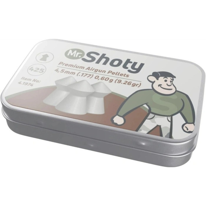 Кульки Umarex Mr. Shoty Premium 0,60гр. кал.4.5(.177) 425шт. 