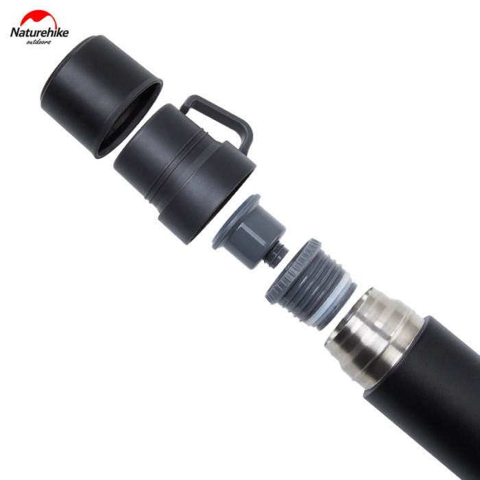 Термос Naturehike NH17S020-B, 600 мл, сріблястий 