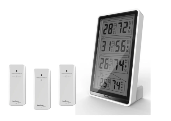 Термогігрометр Technoline WS7060 - чорний 