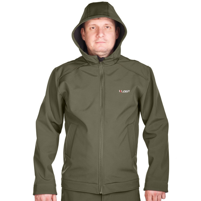 Куртка KLOST Soft Shell мембрана, Капюшон без затягування, 5014, L 