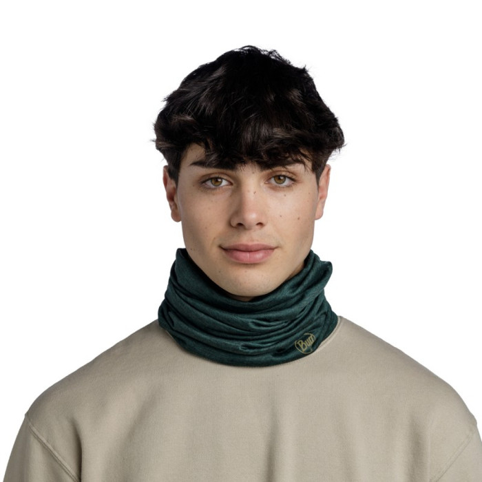 Шарф-труба Buff Merino Lightweight solid Silversage 