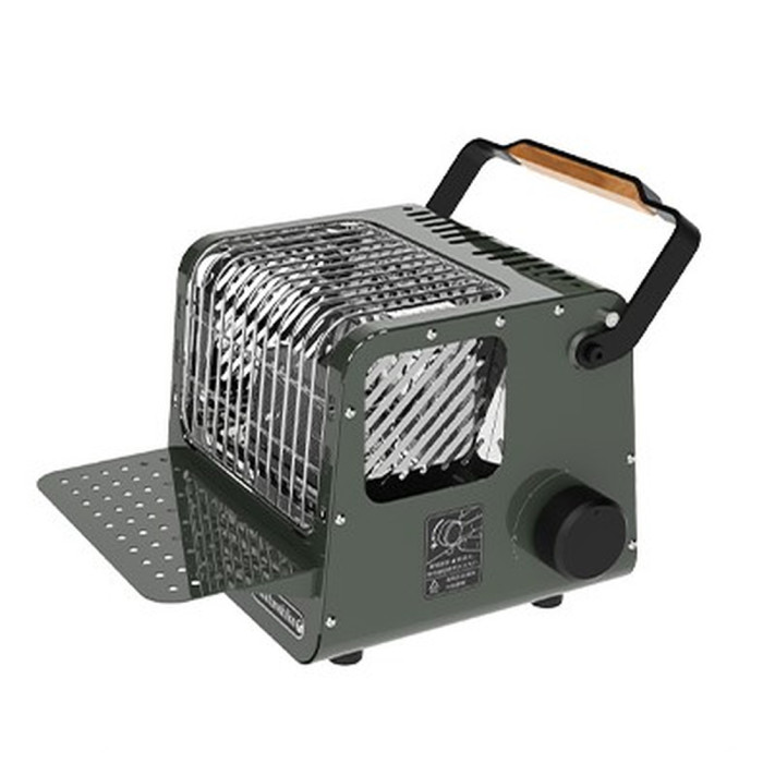 Міні обігрівач касетний Naturehike CNK2300CW018, зелений 