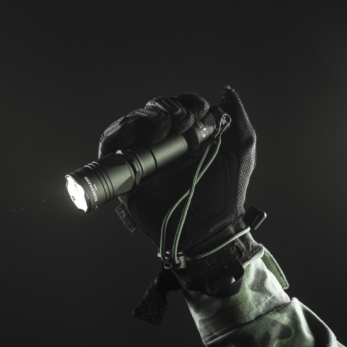 Ліхтар Armytek Dobermann Pro Olive v3.5 Magnet USB White (холодне світло) 