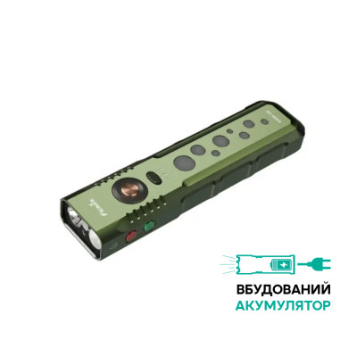 Ліхтар Fenix E08R UE, зелений