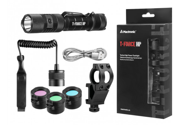 Ліхтар тактичний Mactronic T-Force HP (1800 Lm) Weapon Kit (THH0111) 