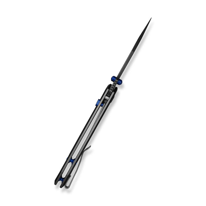 Ніж складаний туристичний Civivi Elite Brova, (8.7 см) CPM S35VN / Aluminum сірий