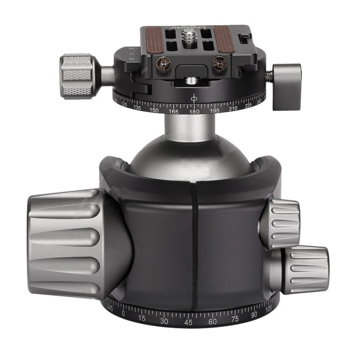 Головка штативна Leofoto LH-55R+NP-60 шарова с затискачем ARCA. Шар: 55 мм 