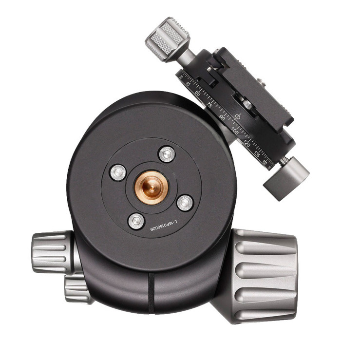 Головка штативна Leofoto LH-55R+NP-60 шарова с затискачем ARCA. Шар: 55 мм 