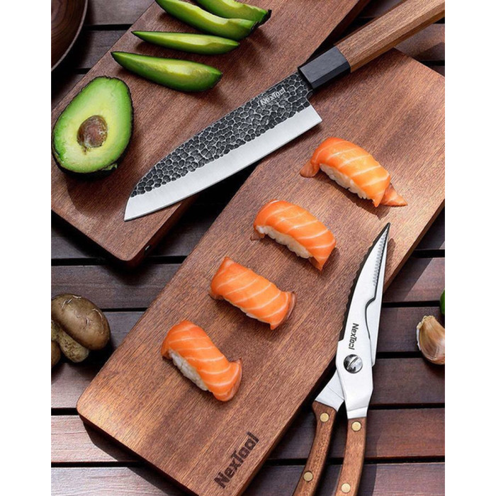 Набір ножів приборів для кемпінгу NexTool Camp Chef 