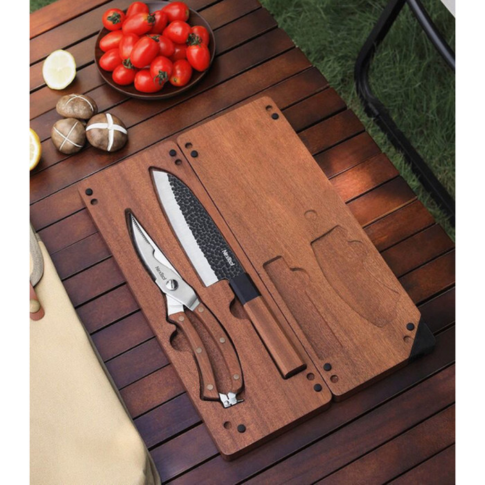 Набір ножів приборів для кемпінгу NexTool Camp Chef 