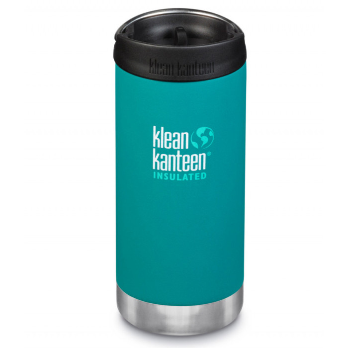 Термокружка Klean Kanteen TKWide Cafe Cap Emerald Bay 355 мл 