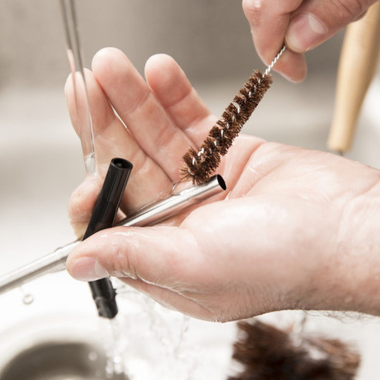 Набір сталевих трубочок Klean Kanteen Straw 8 mm 2-Pack Multi Colored 