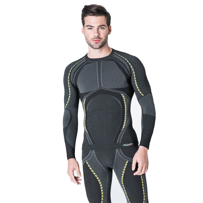 Футболка Accapi X-Country Long Sleeve Shirt Man 966 anthracite, XL/XXL 