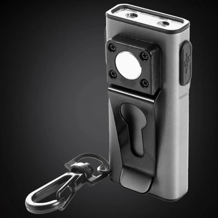 Ліхтар професійний Mactronic Flagger Nano (500 Lm) White/Red Led Magnetic Recharg Type-C (PHH0136) 