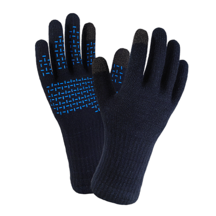 Рукавички водонепроникні Dexshell ThermFit 3.0 Gloves, темно-блакитні, розмір M 
