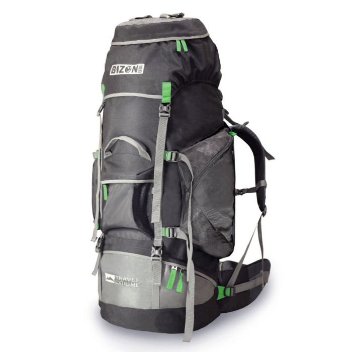 Рюкзак Travel Extreme Bizon 100L, Black-Green 