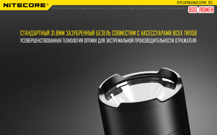 Ліхтар Nitecore R25 з док-станцією 