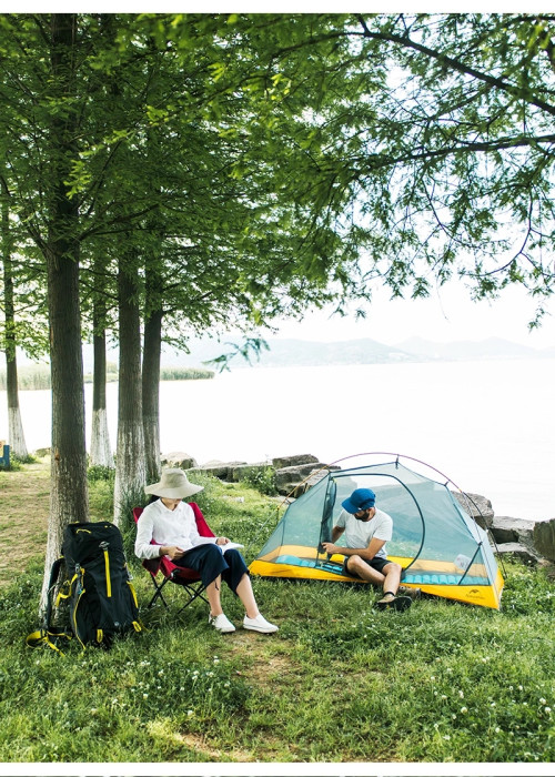 Крісло складне Naturehike YL04 NH18X004-Y, 600D Оксфорд /сталь, жовтий 