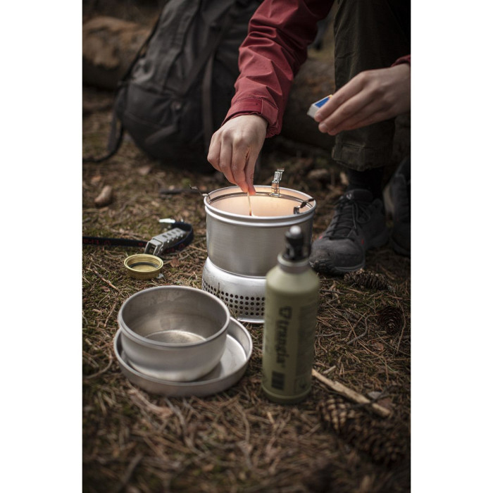 Набір посуду зі спиртовим пальником Trangia Stove 25-1 UL (1.75 / 1.5 л) 