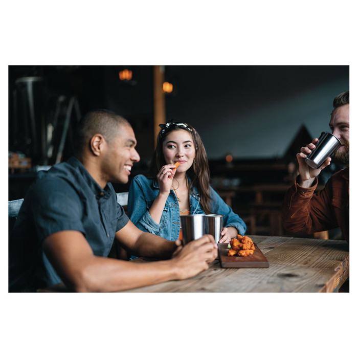 Набір сталевих склянок Klean Kanteen Pint Cup 473 мл (4 шт) 