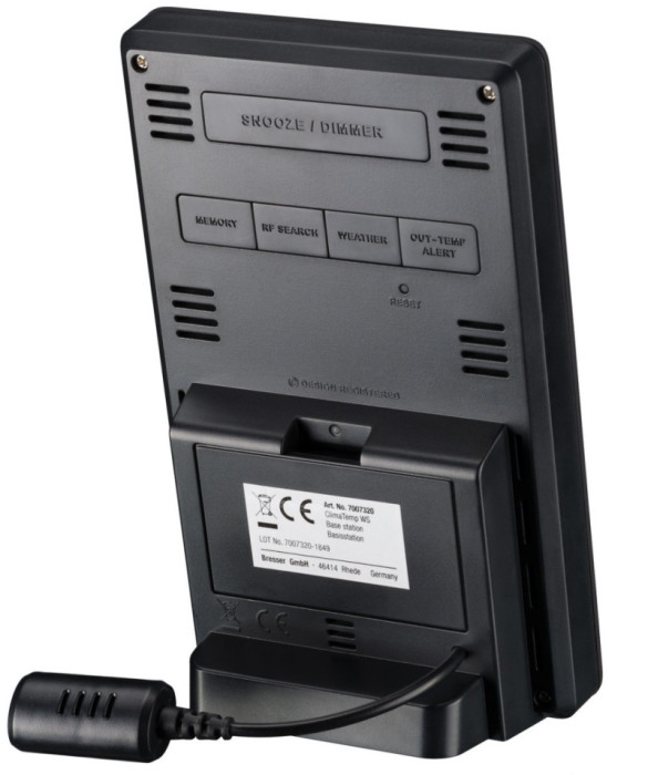 Метеостанція Bresser ClimaTemp WS (7007321GYE000) 