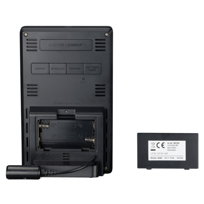 Метеостанція Bresser ClimaTemp WS (7007321GYE000) 
