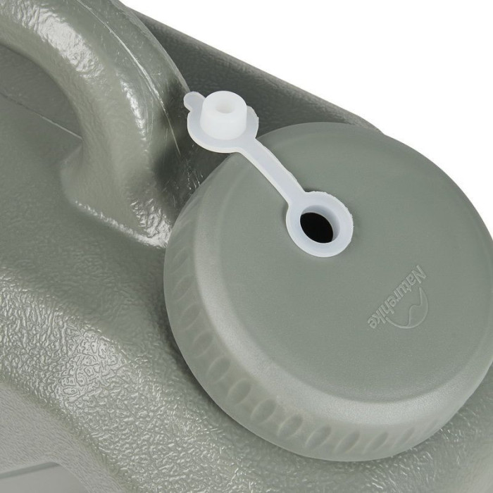 Каністра для води Naturehike CNH22CJ018, 12 літрів, темно-зелена 