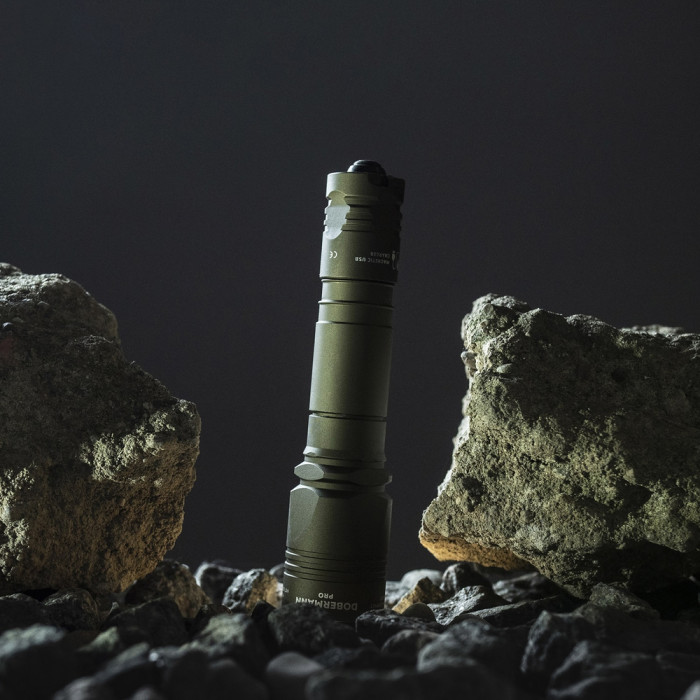 Ліхтар Armytek Dobermann Pro Olive v3.5 Magnet USB Warm (тепле світло) 