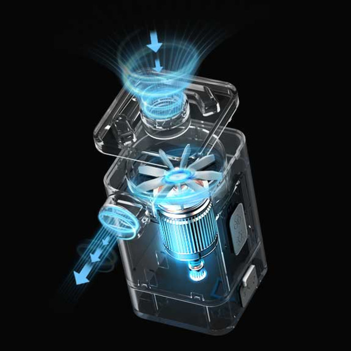 Насос-ліхтар-powerbank кемпінговий Flextail Max Pump 2 Plus, помаранчевий 