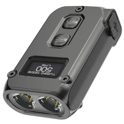 Ліхтар наключний Nitecore TINI 2 сірий