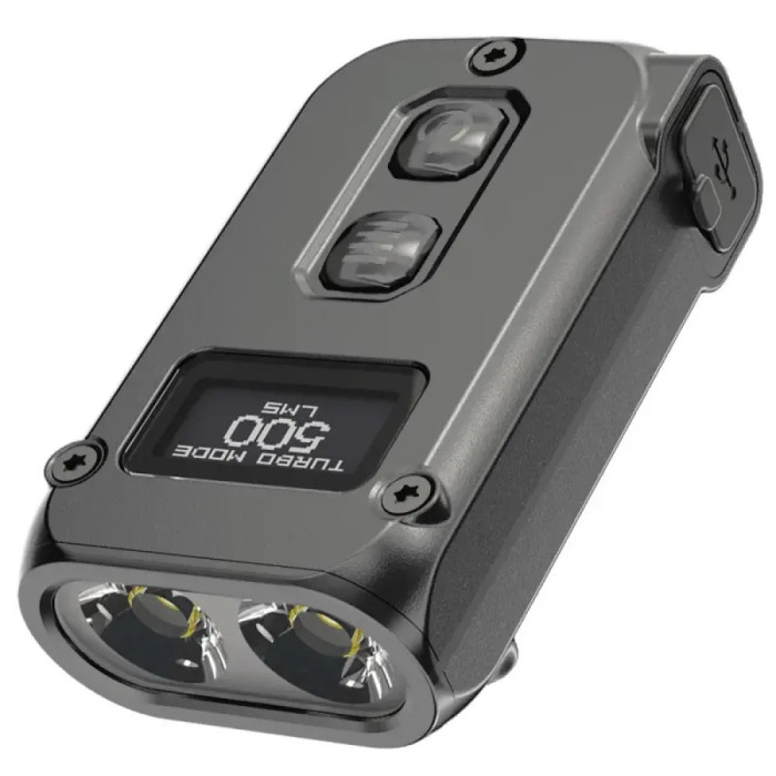 Ліхтар наключний Nitecore TINI 2 сірий 
