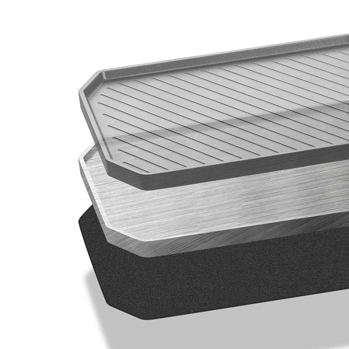 Сковорода-гриль зі складаною ручкою Naturehike CNK2300CJ016, алюміній 