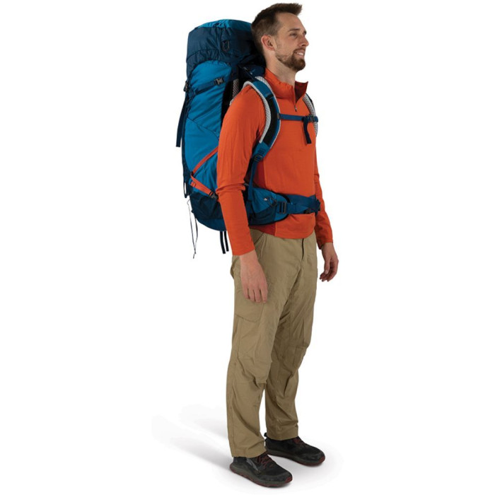 Рюкзак Osprey Atmos AG LT 65 night shift/scoria blue - L/XL - синій 