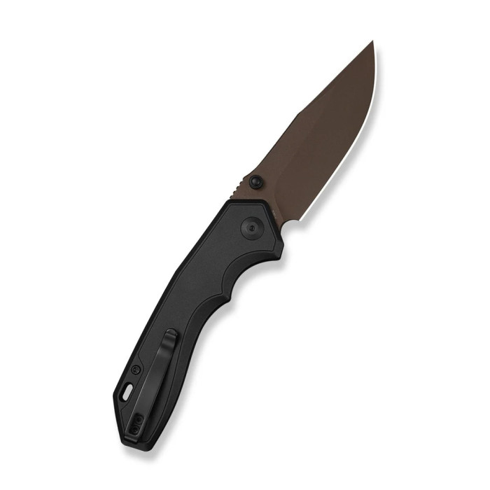 Ніж складаний туристичний Civivi Elite Brova, (8.7 см) CPM S35VN / Aluminum чорний