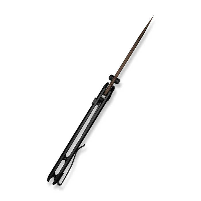 Ніж складаний туристичний Civivi Elite Brova, (8.7 см) CPM S35VN / Aluminum чорний
