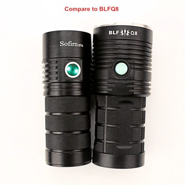 Ліхтар Sofirn SP36 BLF Anduril 4 * Samsung LH351D 5600lm 3 * 18650 USB 