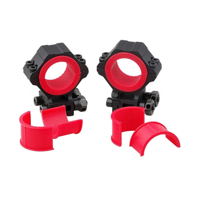 Кільця Discovery Scope Mount Rings High Picatinny 1inch(25,4)/30/34MM (180203) 