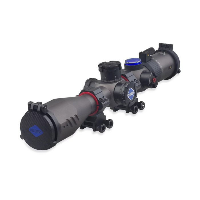 Кільця Discovery Scope Mount Rings High Picatinny 1inch(25,4)/30/34MM (180203) 